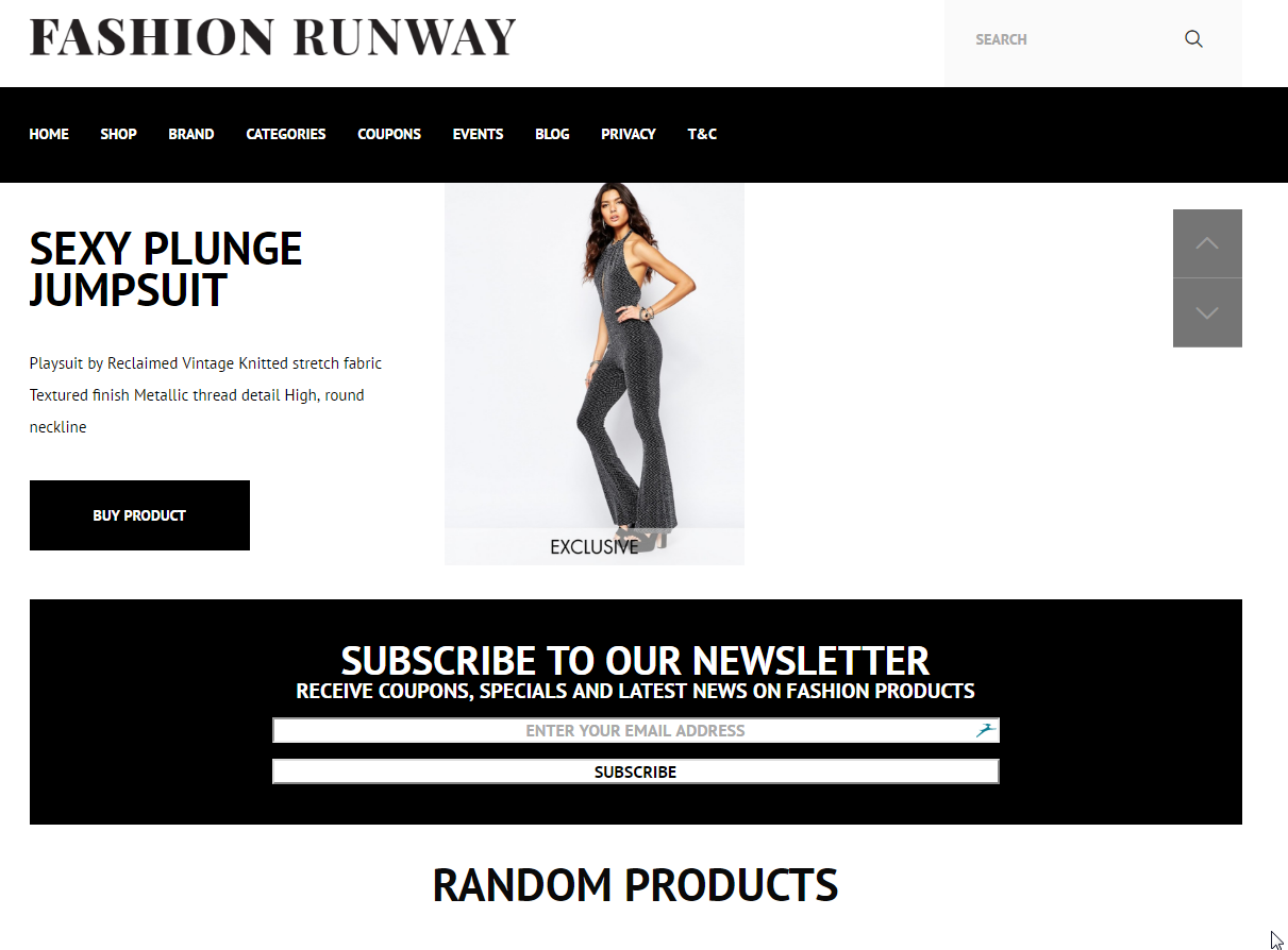 runway clothing website